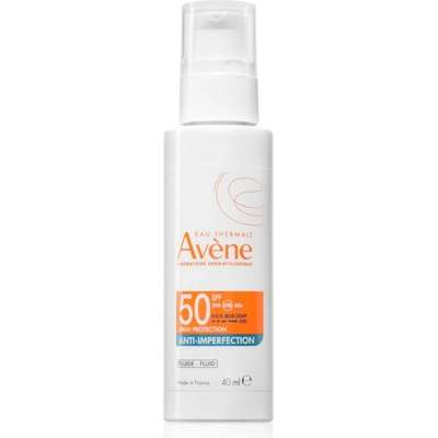 Avène Sun Anti-Imperfection Fluid защитен флуид за смесена и мазна кожа SPF 50 40ml