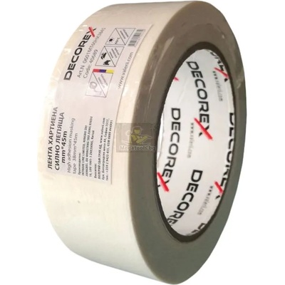 DECOREX Хартиено тиксо 50мм*45м decorex 40690