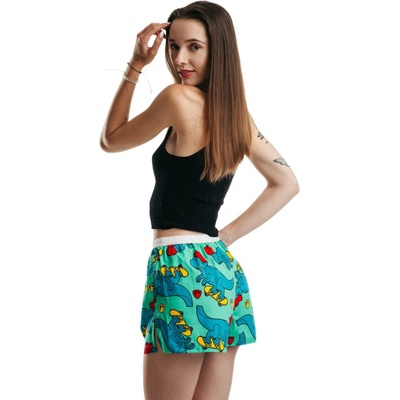 Represent Дамски шорти GIGI SKATING T-REX Представител Represent | Zelen | ЖЕНИ | S