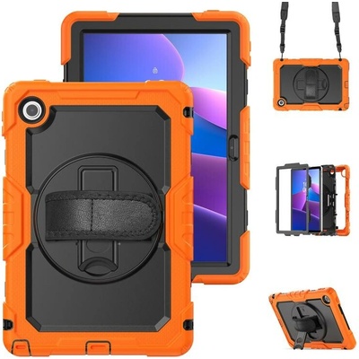 Vsetkonamobil 105067 SOLID 360 Odolný obal pre Lenovo Tab 10.1 oranžový
