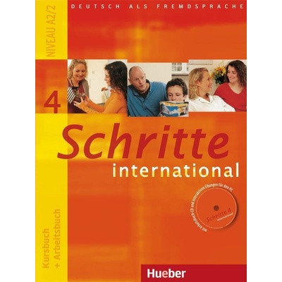 Schritte international 4 učebnica nemčiny a pracovný zošit vr. audioCD k PZ