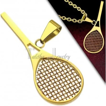 Image 1 of Talitha Висулка " Златна тенис ракета"