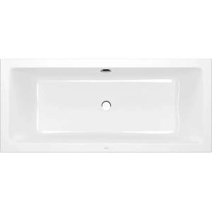 Villeroy & Boch Targa Plus Duo правоъгълна вана алпийско бяло 180x80 см (UBA180NES2V-01)