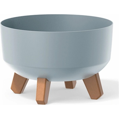 PROSPERPLAST Kvetináč GRACIA LOW 28,5 cm svetlo sivý