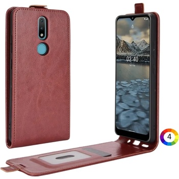 Image 1 of Nokia 2.4 Flip3 Кожен Калъф и Протектор