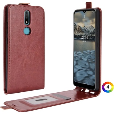 Nokia 2.4 Flip3 Кожен Калъф и Протектор