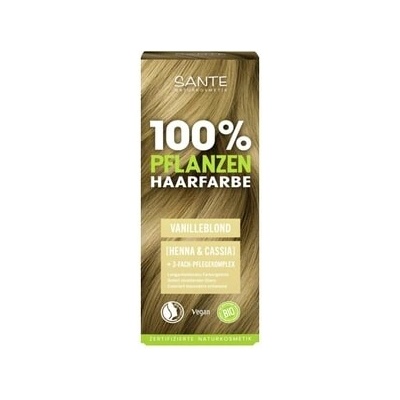 Sante 100% Pflanzenhaarfarbe Vanilleblond 01 Barva vlasů Unisex 100 g