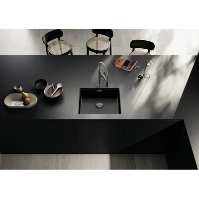 Blanco Claron 500-U dark steel