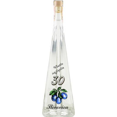 Bošacka Slivovica 52% 0,5 l (darčekové balenie Ihlan 30tka)