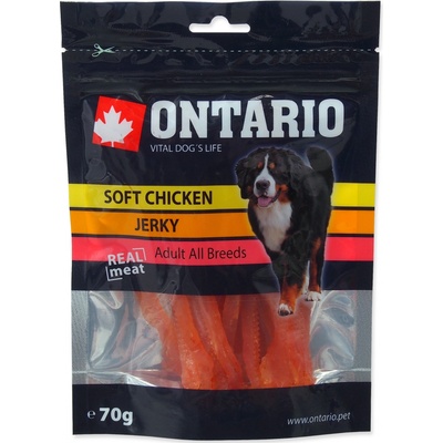 Ontario Snack Soft Chicken Jerky 10 x 70 g