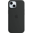 Apple iPhone 15 Silicone Case with MagSafe - čierne MT0J3ZM/A