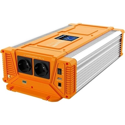Carspa PX3000-24, 24V/230V+USB 3000W čistá sinusovka