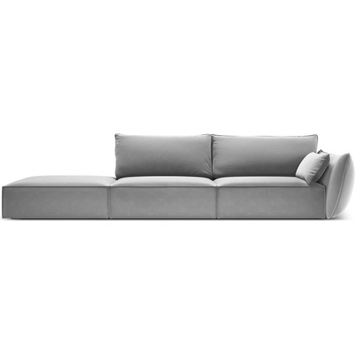 Mazzini Sofa Светлосив кадифен диван десен ъгъл 264 cm Vanda - Mazzini Sofas (MAZ_3SOL_51_F1_VANDA5)