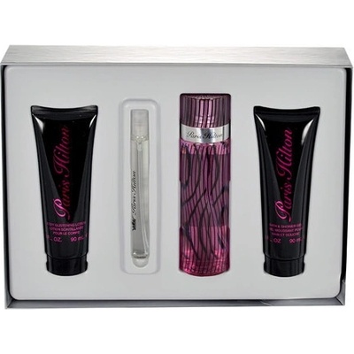 Paris Hilton EDP 100 ml + EDP 10 ml + 90 ml telové mlieko + 90 ml sprchový gél darčeková sada