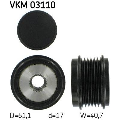 Voľnobeżka alternátora SKF VKM 03110