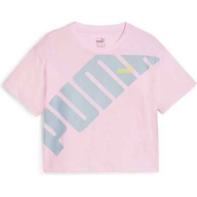 PUMA Тениска 'power' розово, размер 128