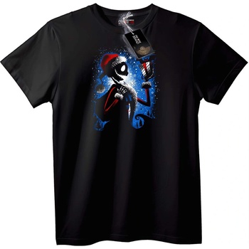 NOONEBRAND Тениска Jack Skellington Санта - M, Black