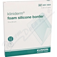 Kliniderm sil. pěna BORDER 15 x 20 STERILE