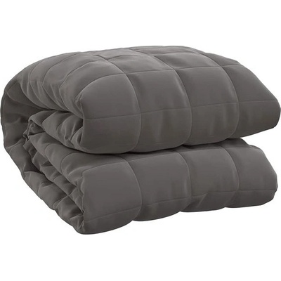 Shumee Zátěžová deka šedá 11 kg 155x220