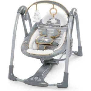 Ingenuity Конвертируем люлка за пътуване с мелодия Bella Teddy 0m+ до 9kg (11023-2)