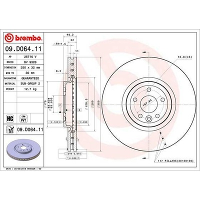 BREMBO 09.D064.11