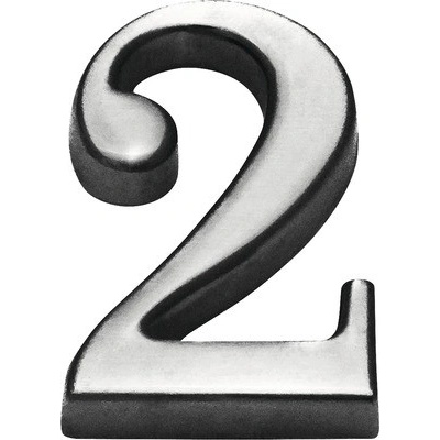 Domovní číslo "2", ONS, výška 5 cm – Zbozi.Blesk.cz
