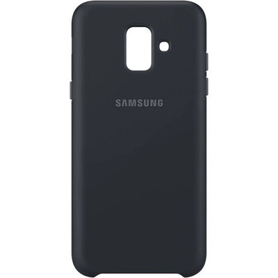 Samsung Оригинален гръб Dual Layer Cover за Samsung Galaxy A6 2018 - Черен