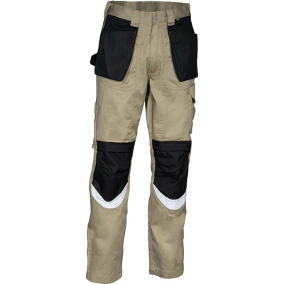 Cofra pracovné nohavice Carpenter khaki