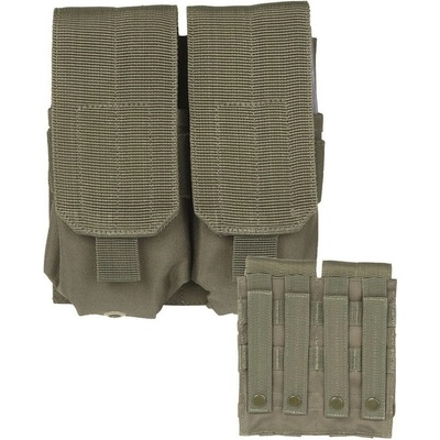 Mil-Tec na zásobníky M4 M16 dvojité zelené