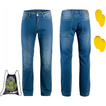 W-TEC Мъжки мото дънки W-TEC Davosh син 4XL (14816-4XL)