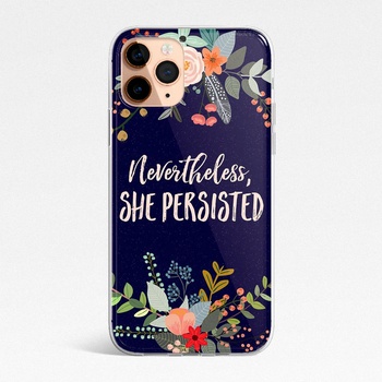Image 1 of Art gift Кейс за телефон - Never the less , she Persisted