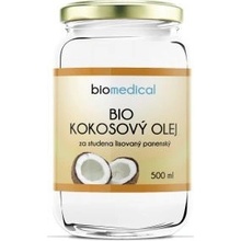 BioMedical - Bio Coconut Oil - Panenský kokosový olej Natural 500 ml