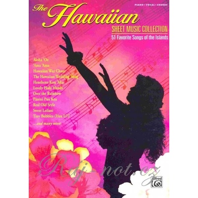 HAWAIIAN The Sheet Music Collection klavír/spev/gitara