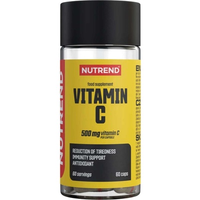 Nutrend Vitamin C, 500 mg, 60 капсули, Nutrend (7716-00)