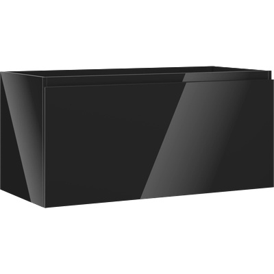 Mexen Orio баня шкаф под мивка 100 см, 1 чекмедже, черен гланц - 91A10-10047-1-BF70 (91A10-10047-1-BF70)