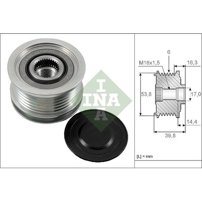 Předstihová spojka Schaeffler INA 535 0170 10 IN 535017010