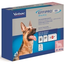 Virbac Effipre DUO Dog L (20-40kg) 268/80 mg 4x2,68ml