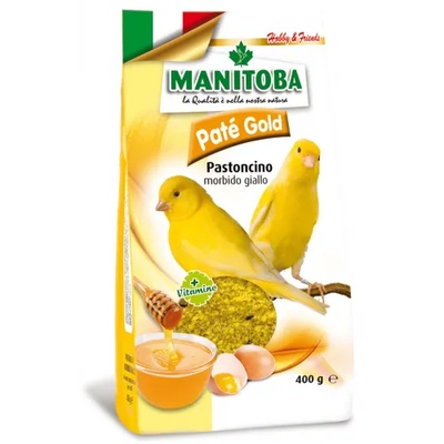 MANITOBA Pate gold МЕКА ЖЪЛТА ХРАНА ЗА ПТИЦИ, 400 гр, manitoba - Италия, 64404