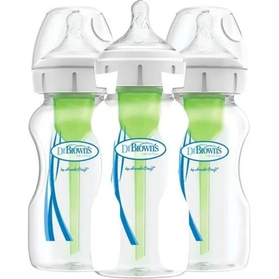 Dr. Brown's Шише Dr. Browns Wide-Neck 3x270ml Tripack (WB9360)