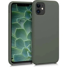 Pouzdro Vennus Silicone Lite iPhone 13 - Tmavě zelené