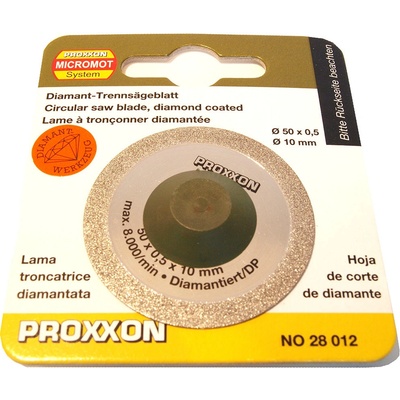 Proxxon Kotouč diamantový 50 x 0,5 x 10 mm 28012