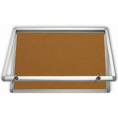 AveTECH interiérová vitrína s horizontálním otevíráním korek 90 x 60 cm – Zboží Živě