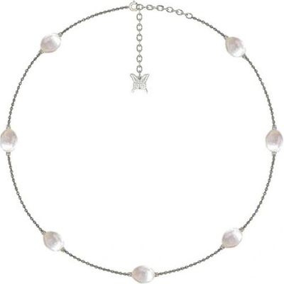 Rebecca Сребърна дамска гривна с перли Rebecca SBUKAB22 (SBUKAB22)