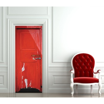 Xdecor Živá dekorace na dveře Dřevěné dveře 92×210 cm