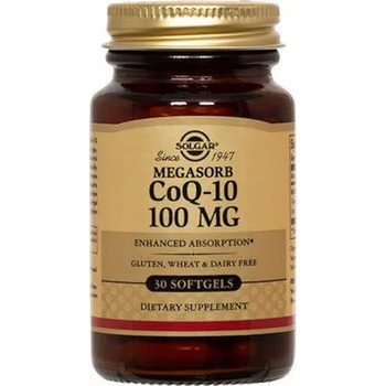 Solgar Хранителна добавка Коензим Q10 - 100 mg , Solgar Coenzyme Q-10 100mg, softgels 30s