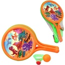 Rakety s míčkem a košíkem