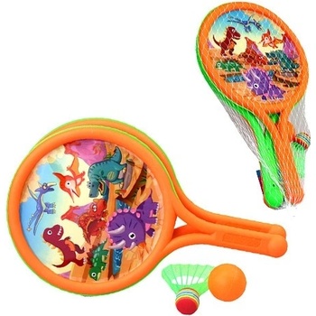 Rakety s míčkem a košíkem