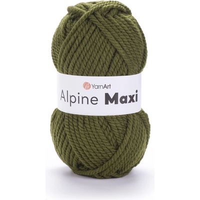 Yarn Art příze Alpine Maxi 670 khaki