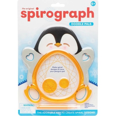 Spirograph Šablóny na kreslenie Doodle Pals Pingvin