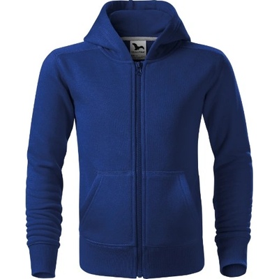 Trendy Zipper dětská mikina královská modrá